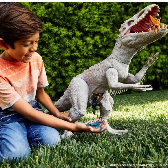 Jurassic World Toys Camp Cretaceous Super Colossal Indominus Rex Dinosaur Toy - Picture 2 of 3